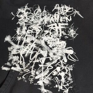 Fallen Neon Footwear Hoodie Mens Small Black Skateboard Grunge Casual Streetwear